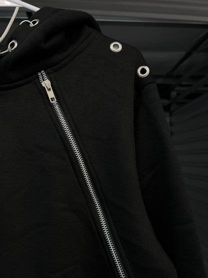 Triple Chained Zip Up